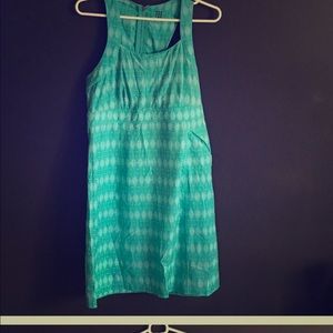 Title Nine Turquoise Racerbavk Dress